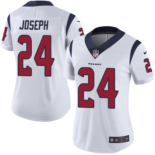 Women Houston Texans 24 Joseph white Nike Vapor Untouchable Limited NFL Jersey